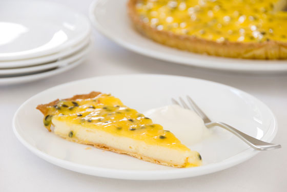 Passionfruit Cheesecake Tart | Recipes For Food Lovers Including ...