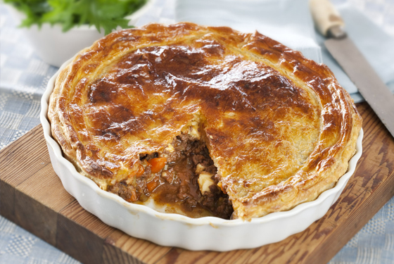 Minced Beef and Cheese Pie Recipe