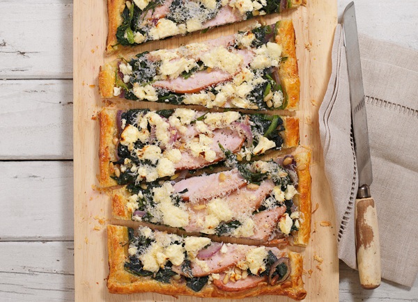 Smoked Chicken, Spinach and Feta Galette | Recipes For Food Lovers ...