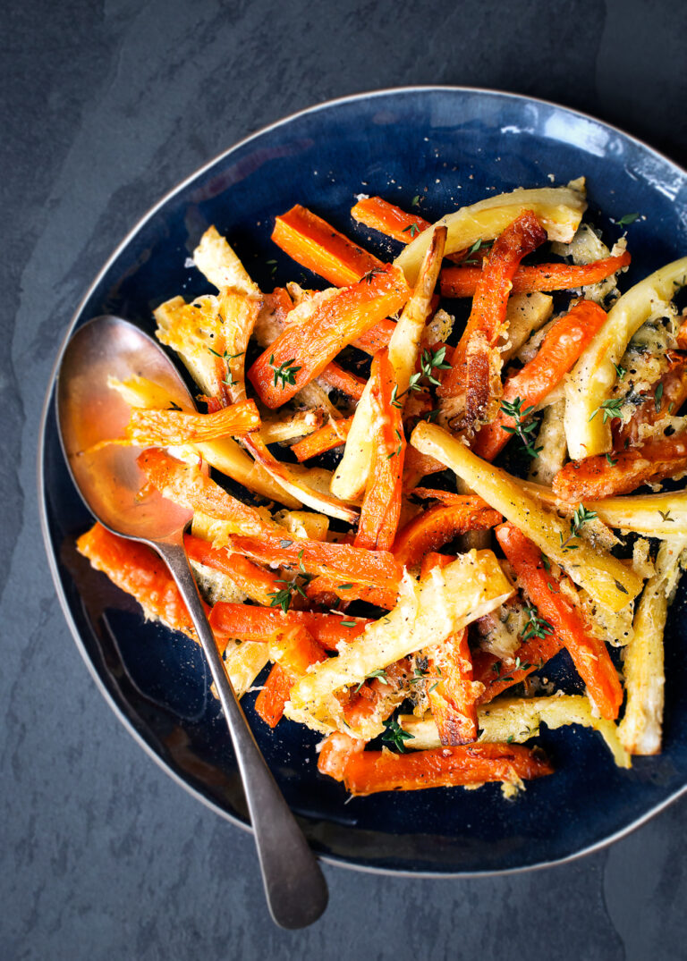 Roasted Carrots and Parsnips with Parmesan | Recipes For Food Lovers ...
