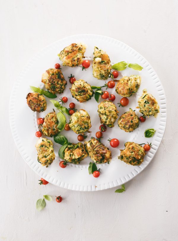 Zucchini and Halloumi Fritters | Recipes For Food Lovers Including ...